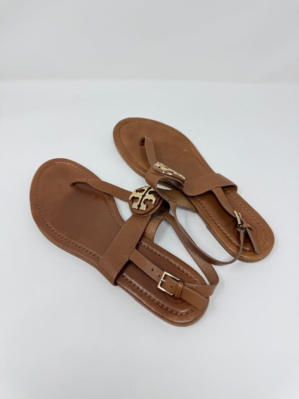 Tory Burch Cognac Sandals Size 9.5